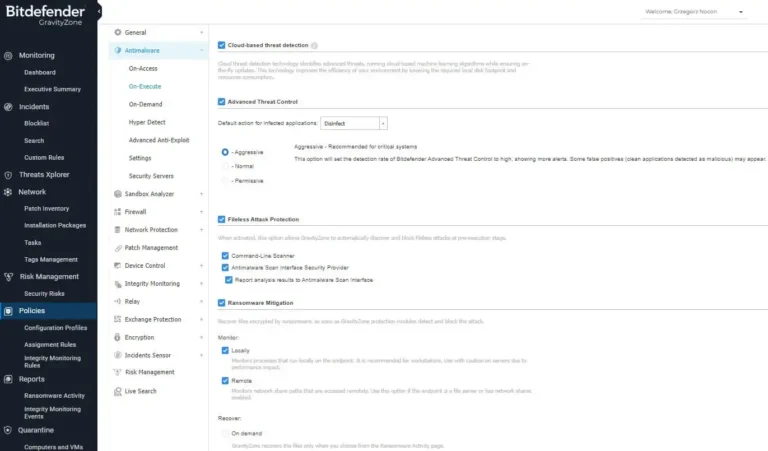 Bitdefender GravityZone Business Security