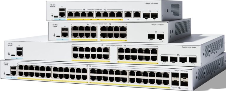 Cisco Catalyst 1200 seriyali kommutatorlari