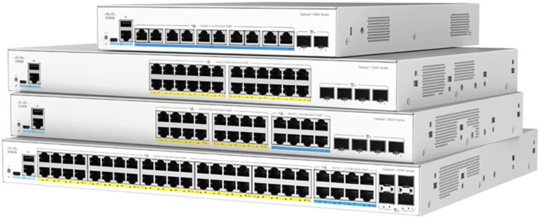 Cisco Catalyst 1300 va 1300X seriyali kommutatorlari