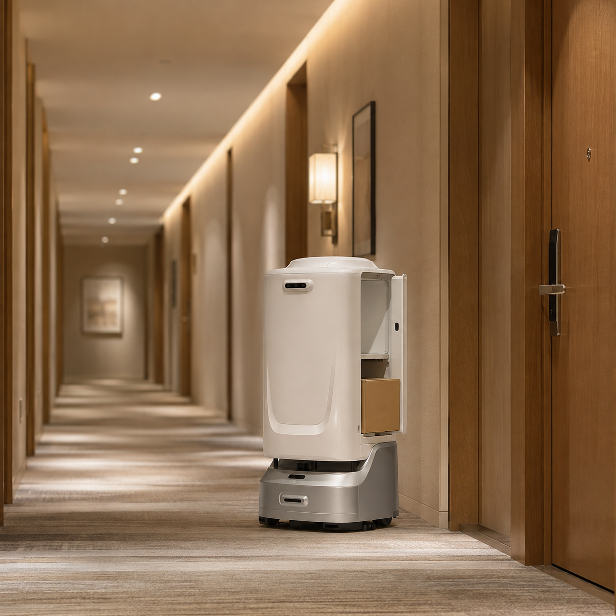 PUDU FlashBot Max в Узбекистане